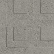  Плитка 44,63*44,63 Nanoconcept 7.0 Anthracite Decor Ramp